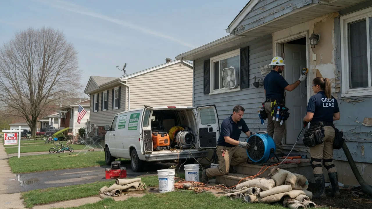 Flood Cleanup in Audubon, NJ near me